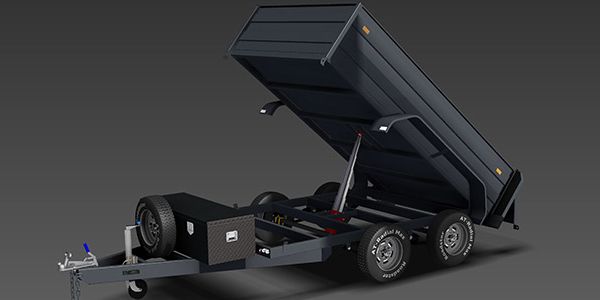 hydraulic tipping trailers